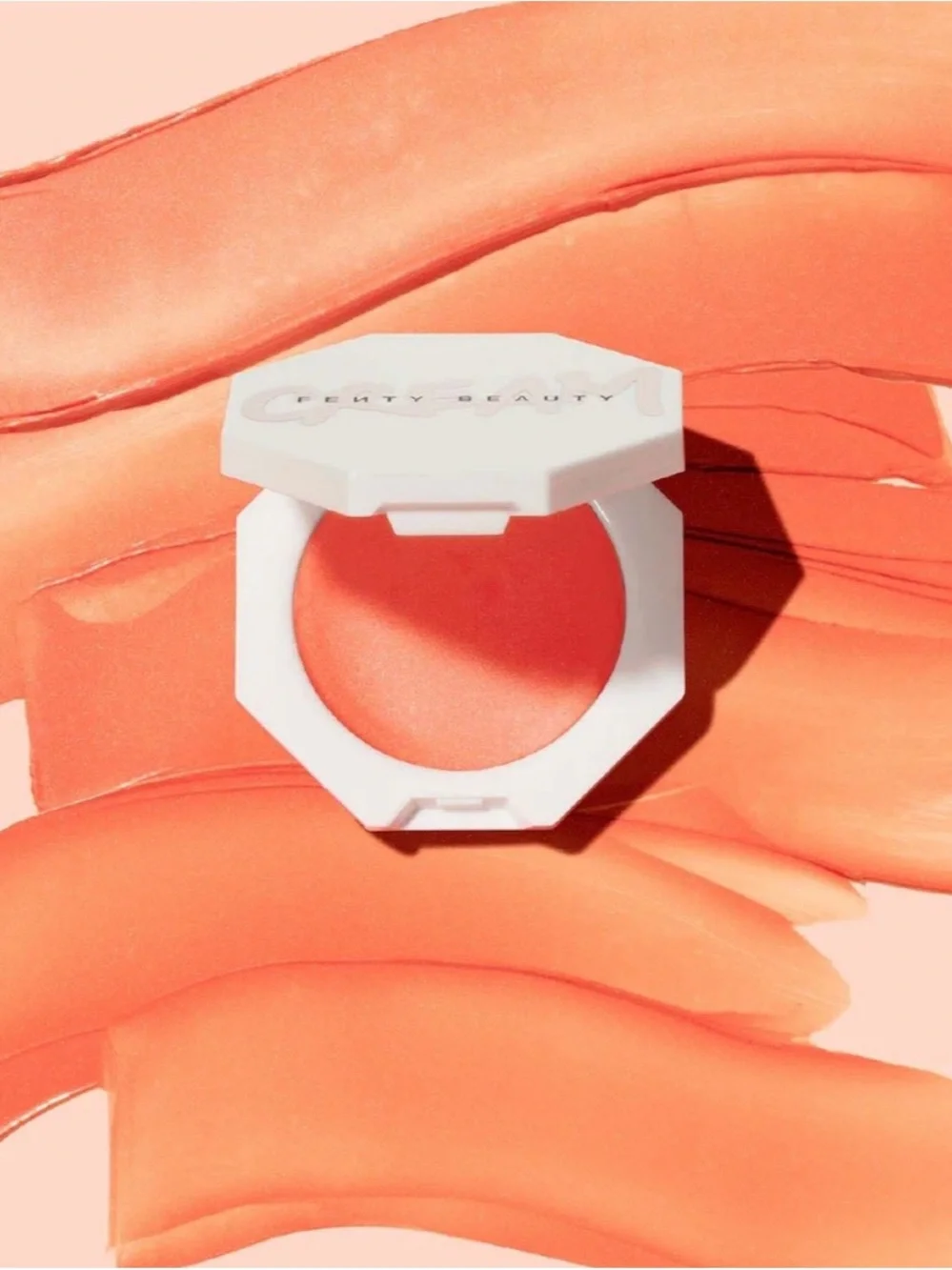Fenty Beauty Cheeks Out Freestyle Cream Blush in Peach Face